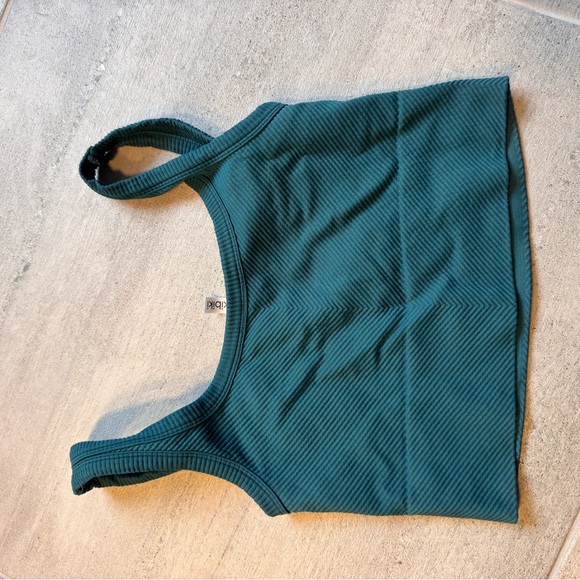 Nikibiki Teal Ribbed Sleeveless Top - Picture 3 of 5
